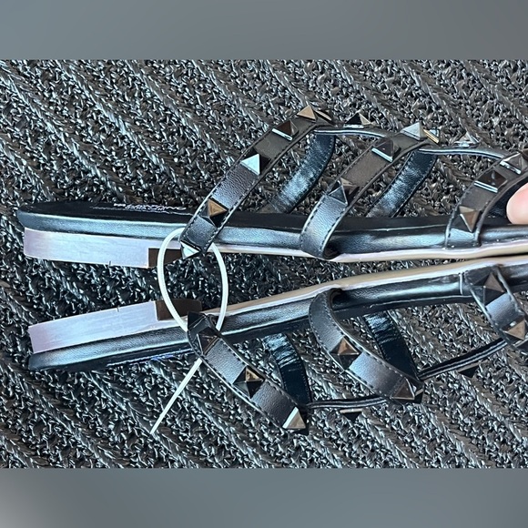 Valentino Garavani Rockstud Spike leather sandal - Picture 4 of 9